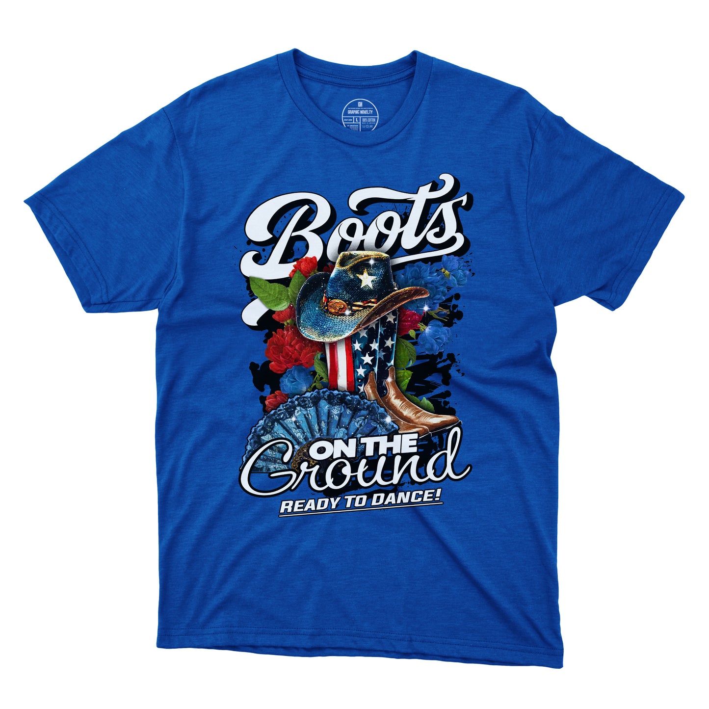 Boots On The Ground T-Shirt 001 USA (Women's)