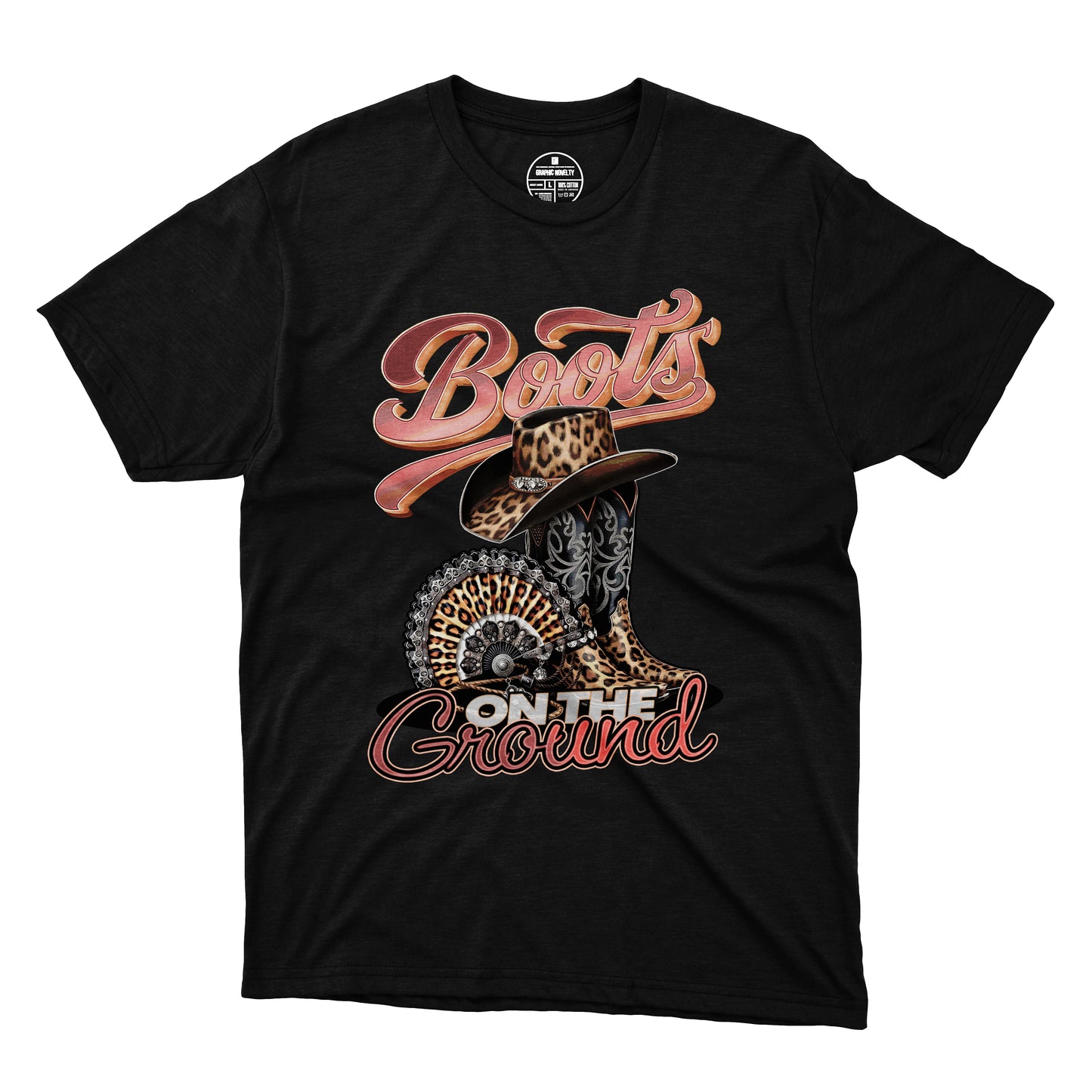 Boots On The Ground T-Shirt 001 (Women's)