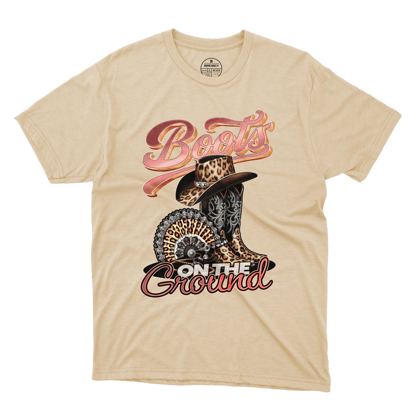 Boots On The Ground T-Shirt 001 (Women's)