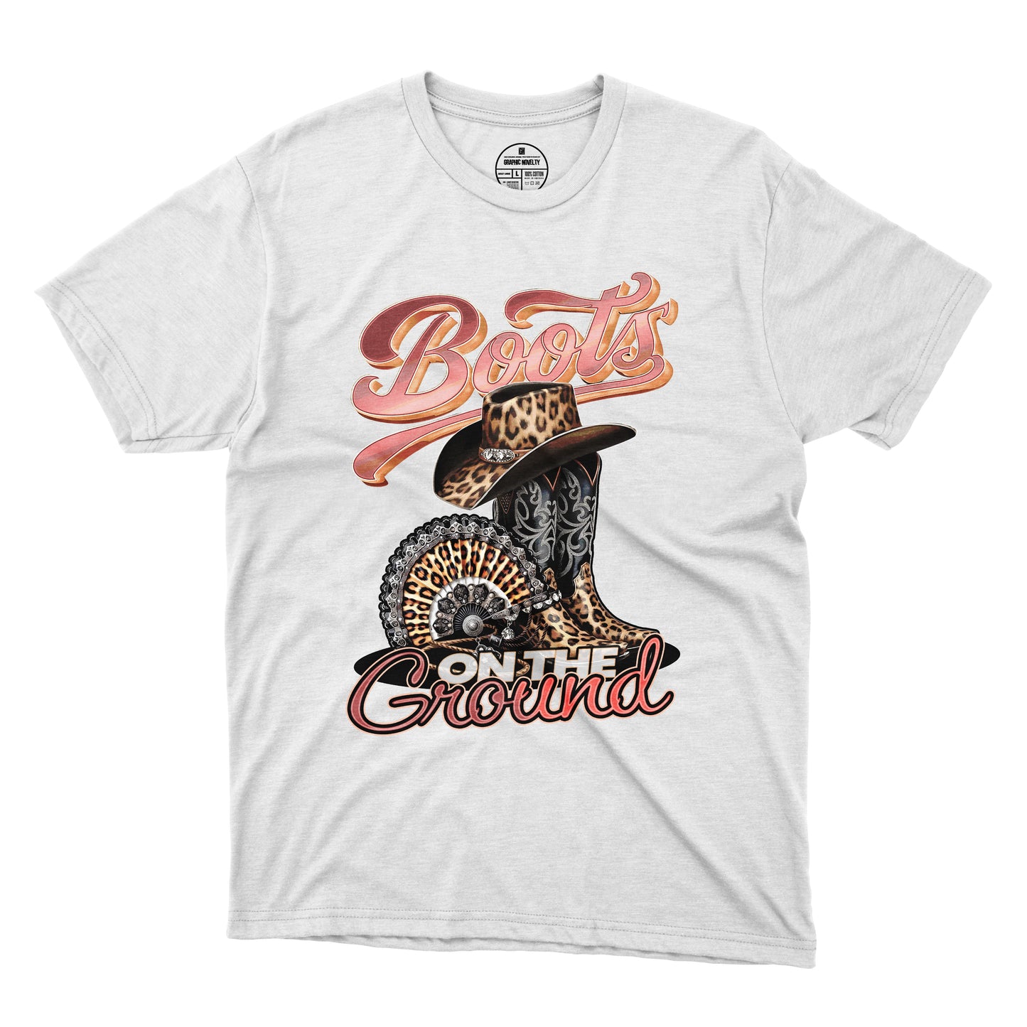Boots On The Ground T-Shirt 001 (Women's)
