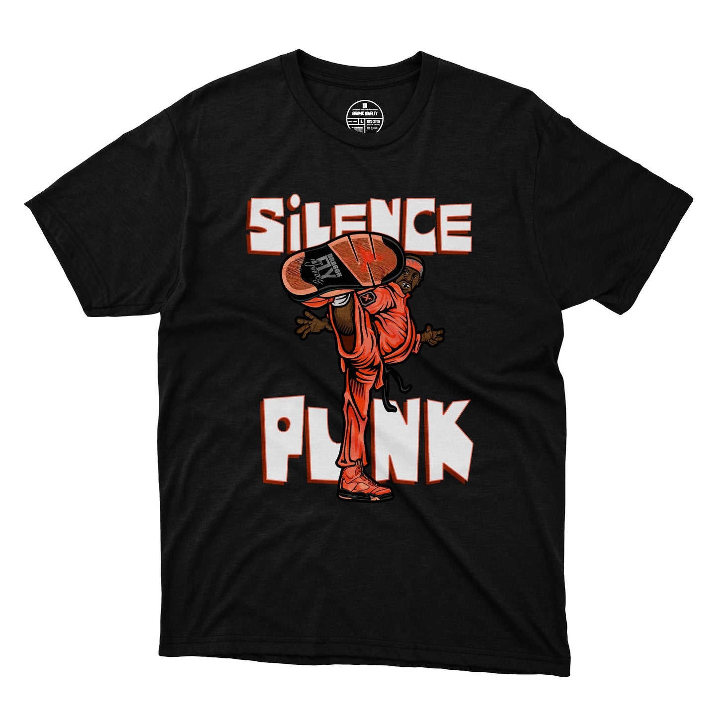 Dragon Fly Jones | Silence Punk T-Shirt
