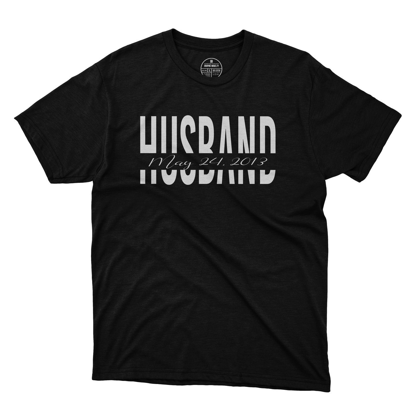 Custom Husband & Wife Anniversary T-Shirt Set