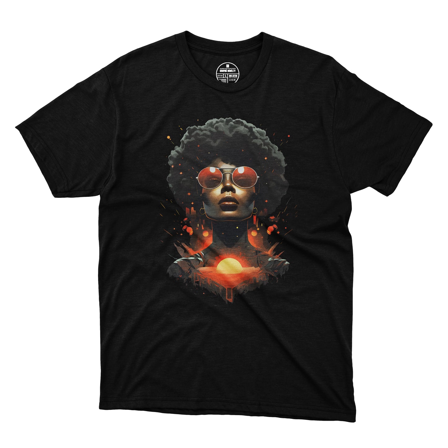Natural Black Woman T-Shirt