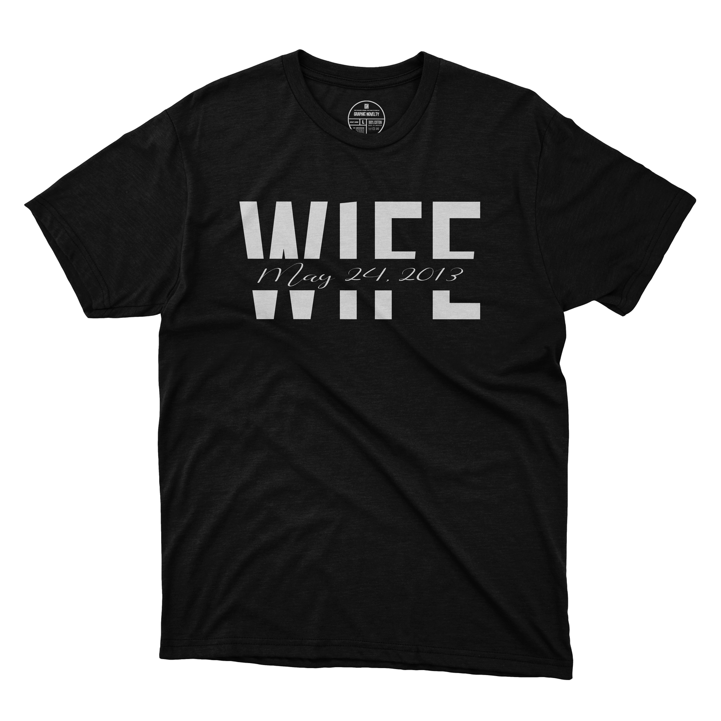 Custom Husband & Wife Anniversary T-Shirt Set