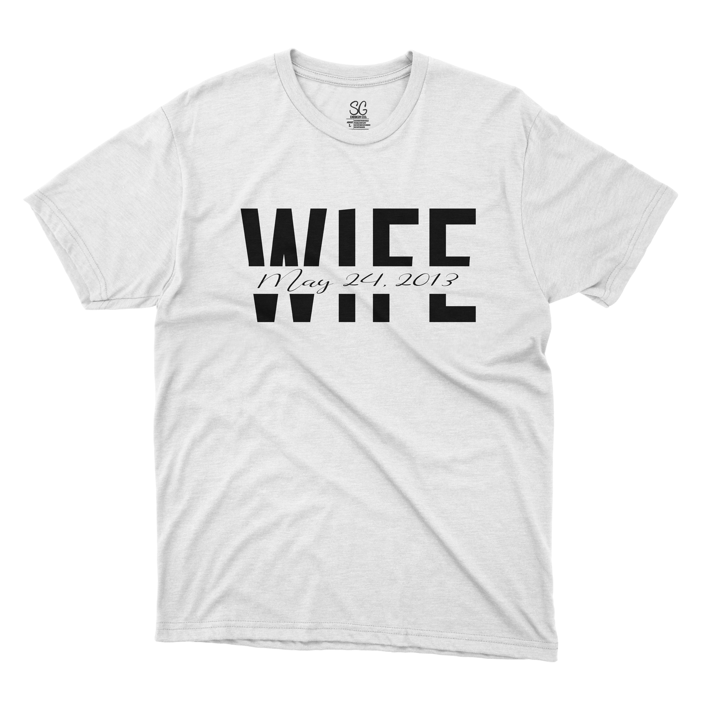 Custom Husband & Wife Anniversary T-Shirt Set