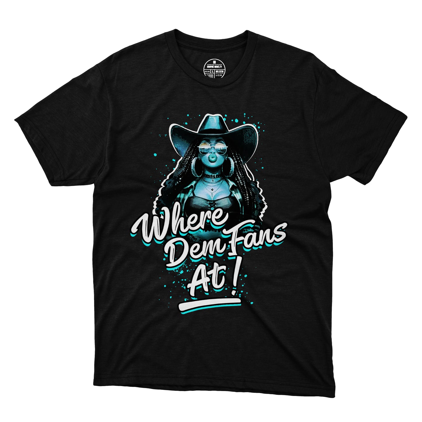 Where Them Fans At T-Shirt 002 (Women's)