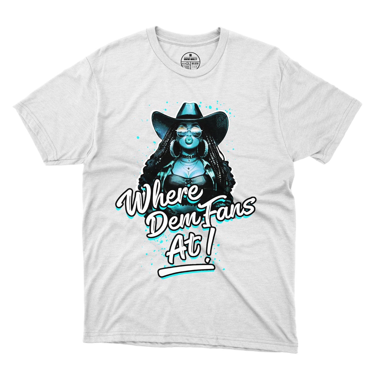 Where Them Fans At T-Shirt 002 (Women's)