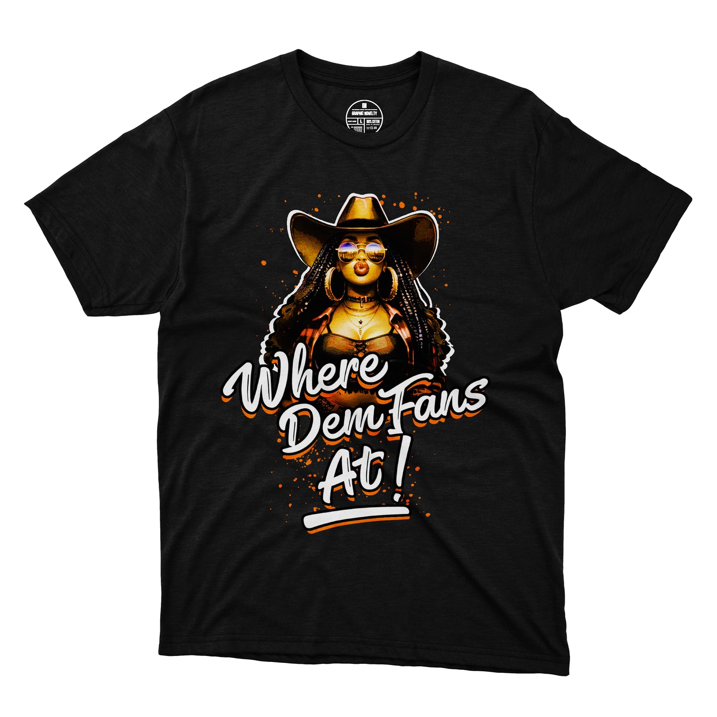 Where Them Fans At T-Shirt 002 (Women's)