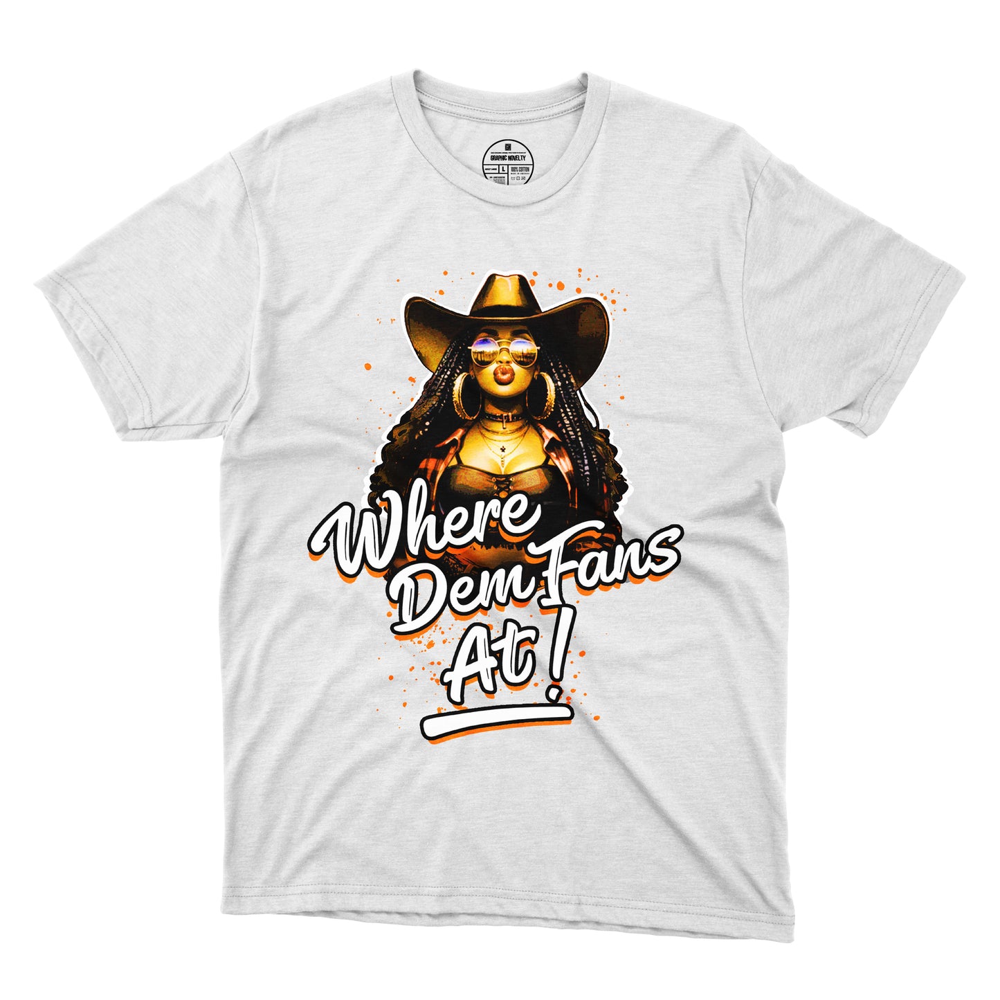 Where Them Fans At T-Shirt 002 (Women's)