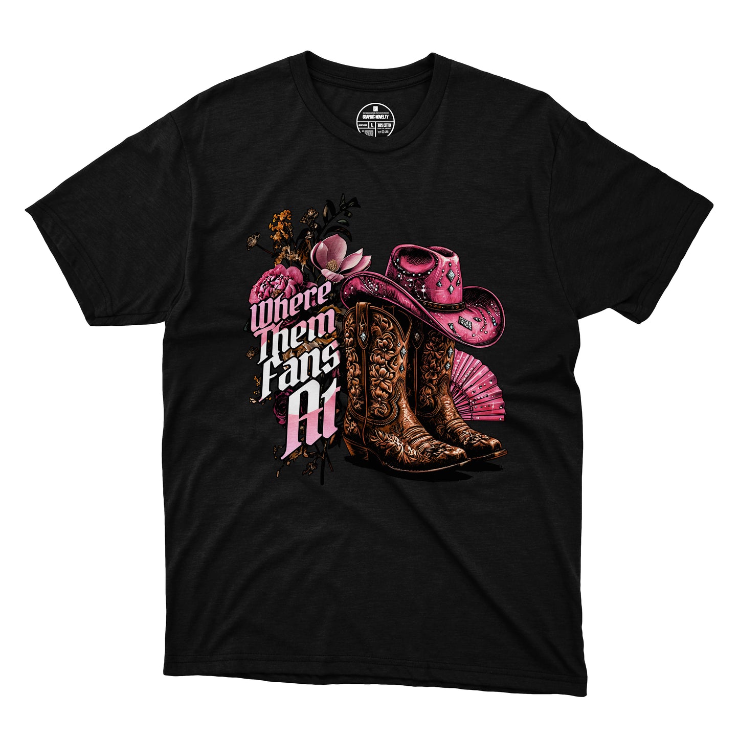 Where Them Fans At T-Shirt 001 (Women's)