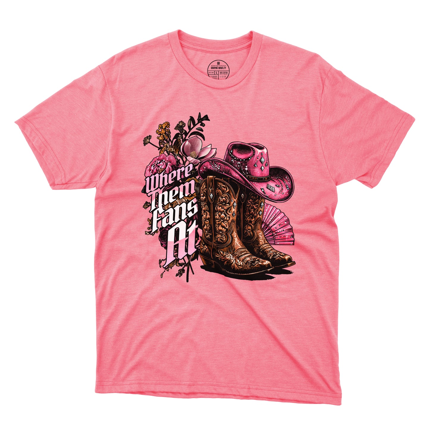 Where Them Fans At T-Shirt 001 (Women's)