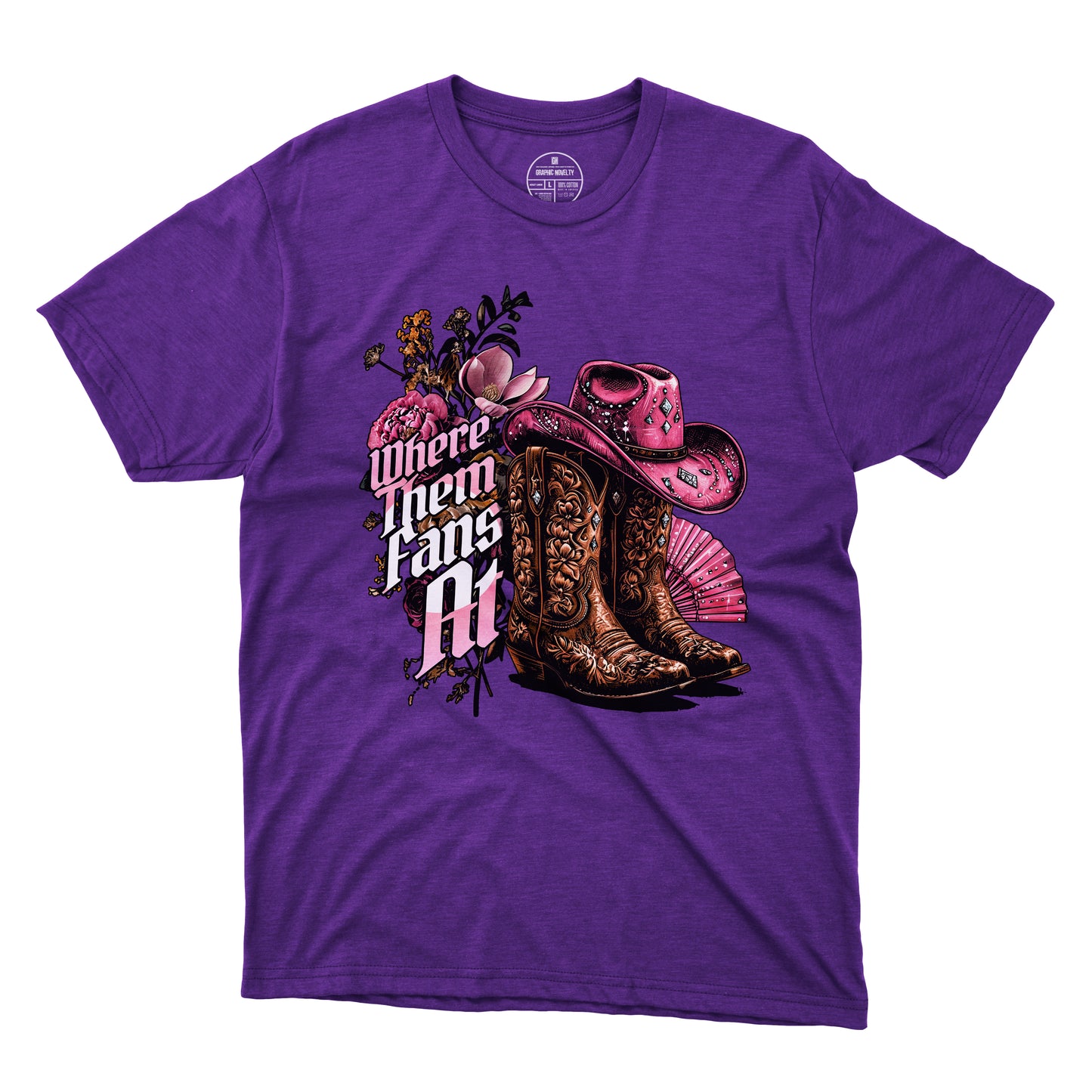 Where Them Fans At T-Shirt 001 (Women's)