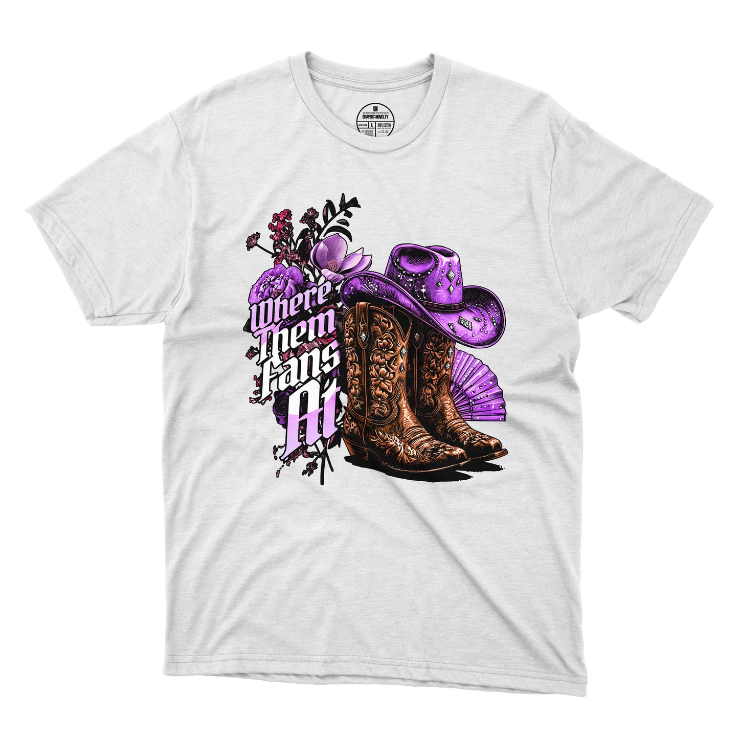 Where Them Fans At T-Shirt 001 (Women's)