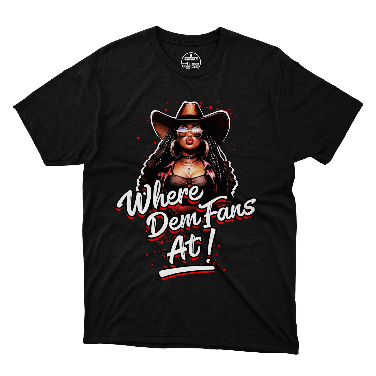 Where Them Fans At T-Shirt 002 (Women's)