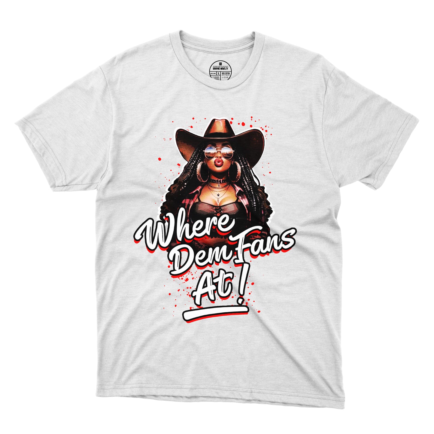 Where Them Fans At T-Shirt 002 (Women's)