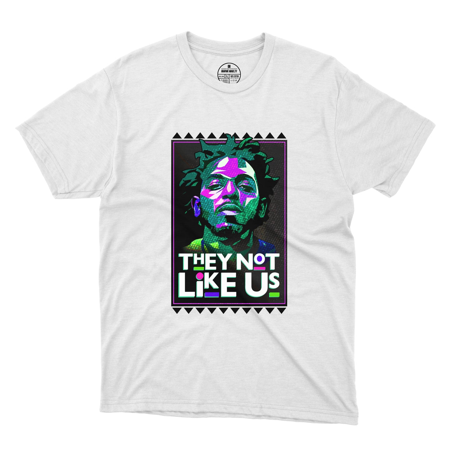 They Not Like Us x Martin Inspired T-Shirt (Purple/Green)