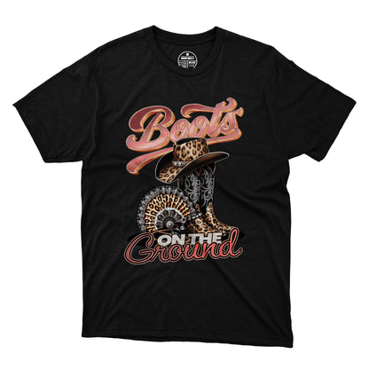 Boots On The Ground T-Shirt 001 (Women's)