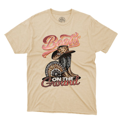Boots On The Ground T-Shirt 001 (Women's)