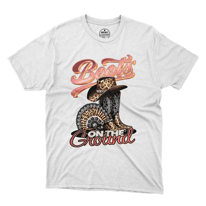 Boots On The Ground T-Shirt 001 (Women's)