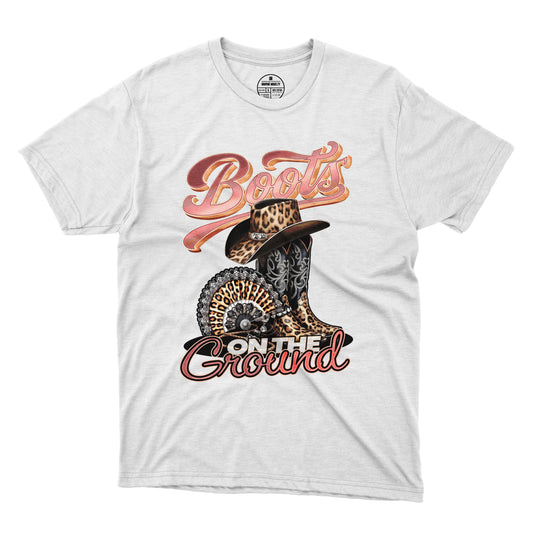 Boots On The Ground T-Shirt 001 (Women's)