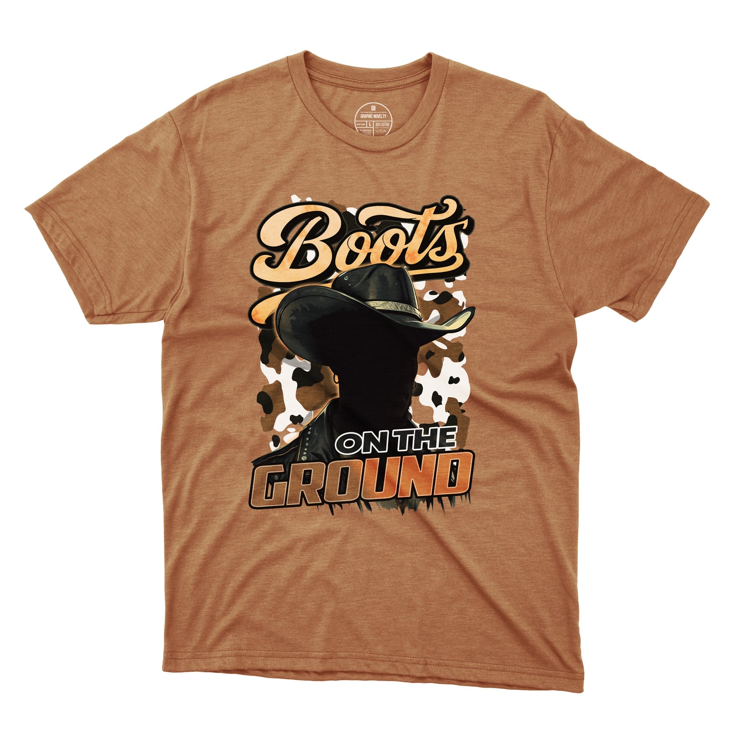 Boots On The Ground T-Shirt 001 (Men's)