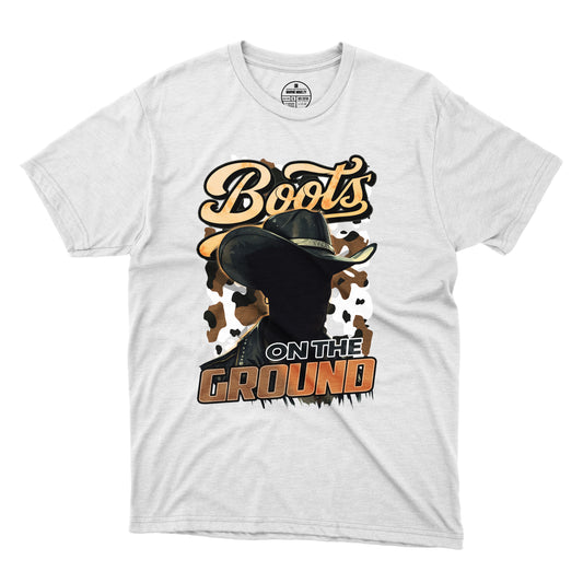 Boots On The Ground T-Shirt 001 (Men's)