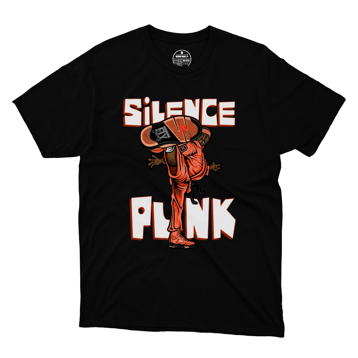 Dragon Fly Jones | Silence Punk T-Shirt