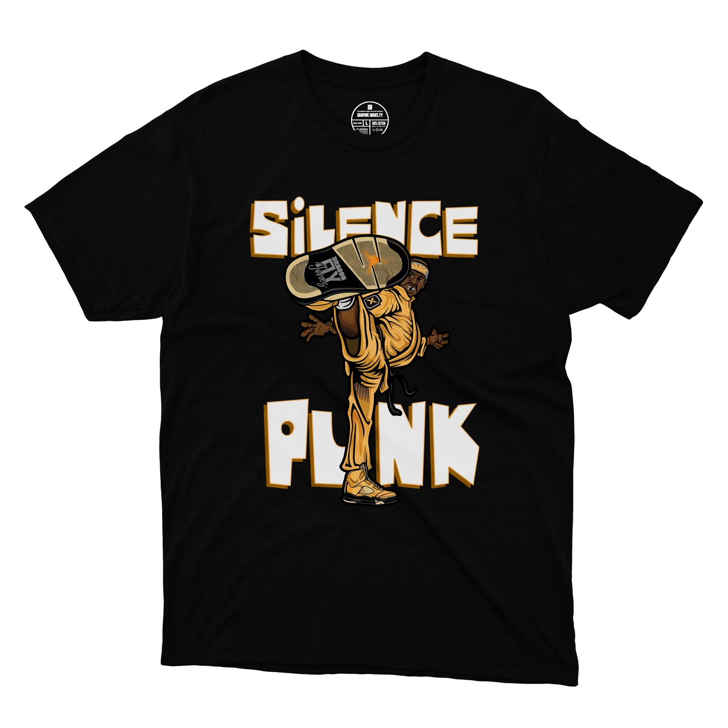 Dragon Fly Jones | Silence Punk T-Shirt