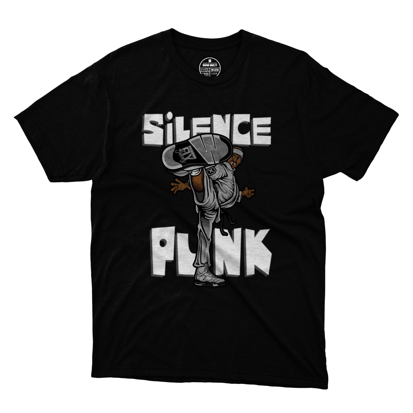 Dragon Fly Jones | Silence Punk T-Shirt