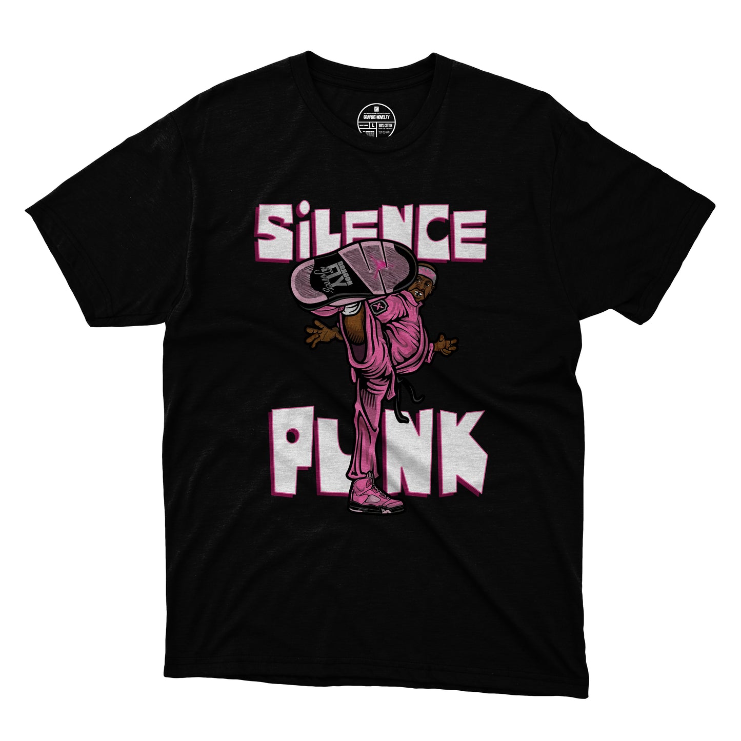 Dragon Fly Jones | Silence Punk T-Shirt