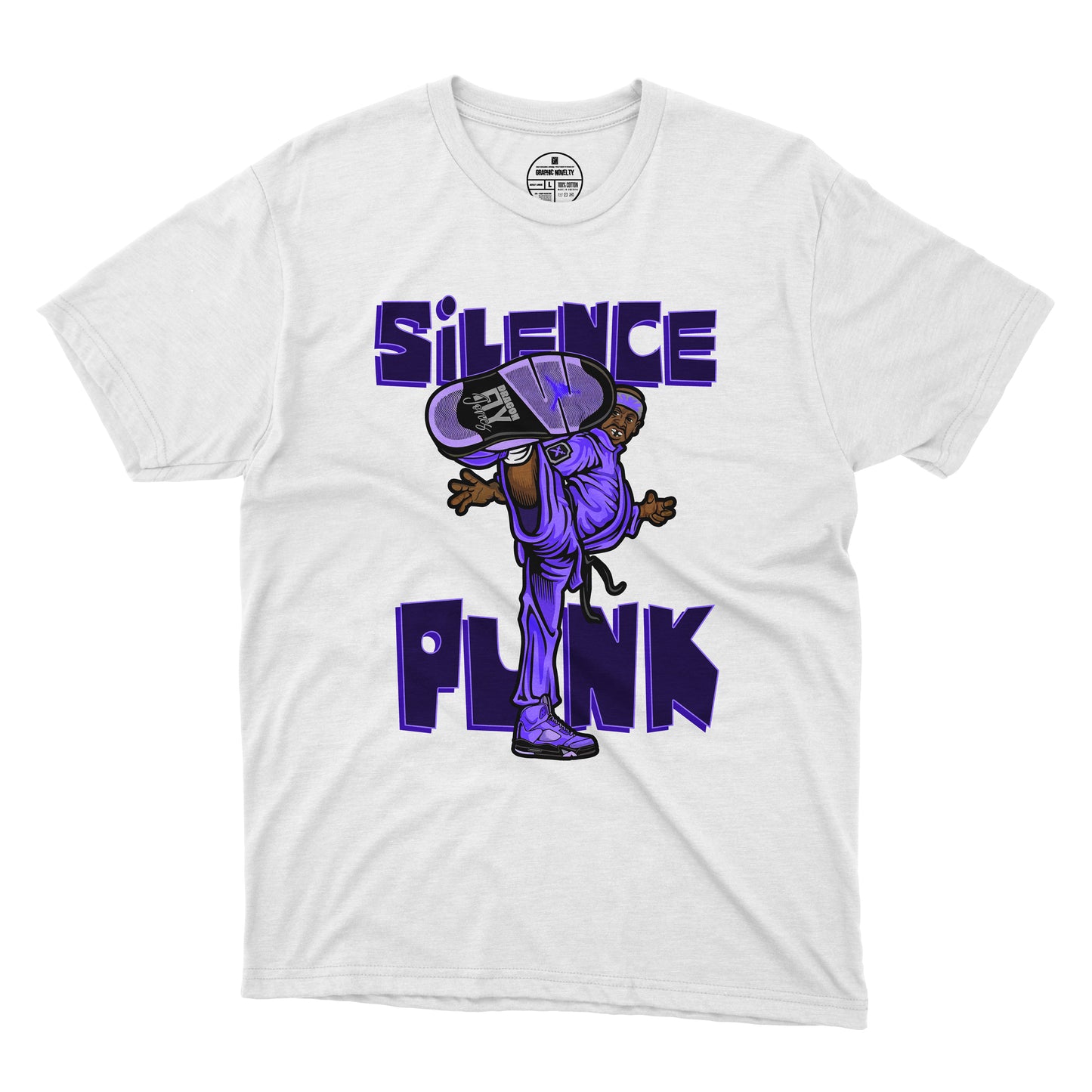 Dragon Fly Jones | Silence Punk T-Shirt