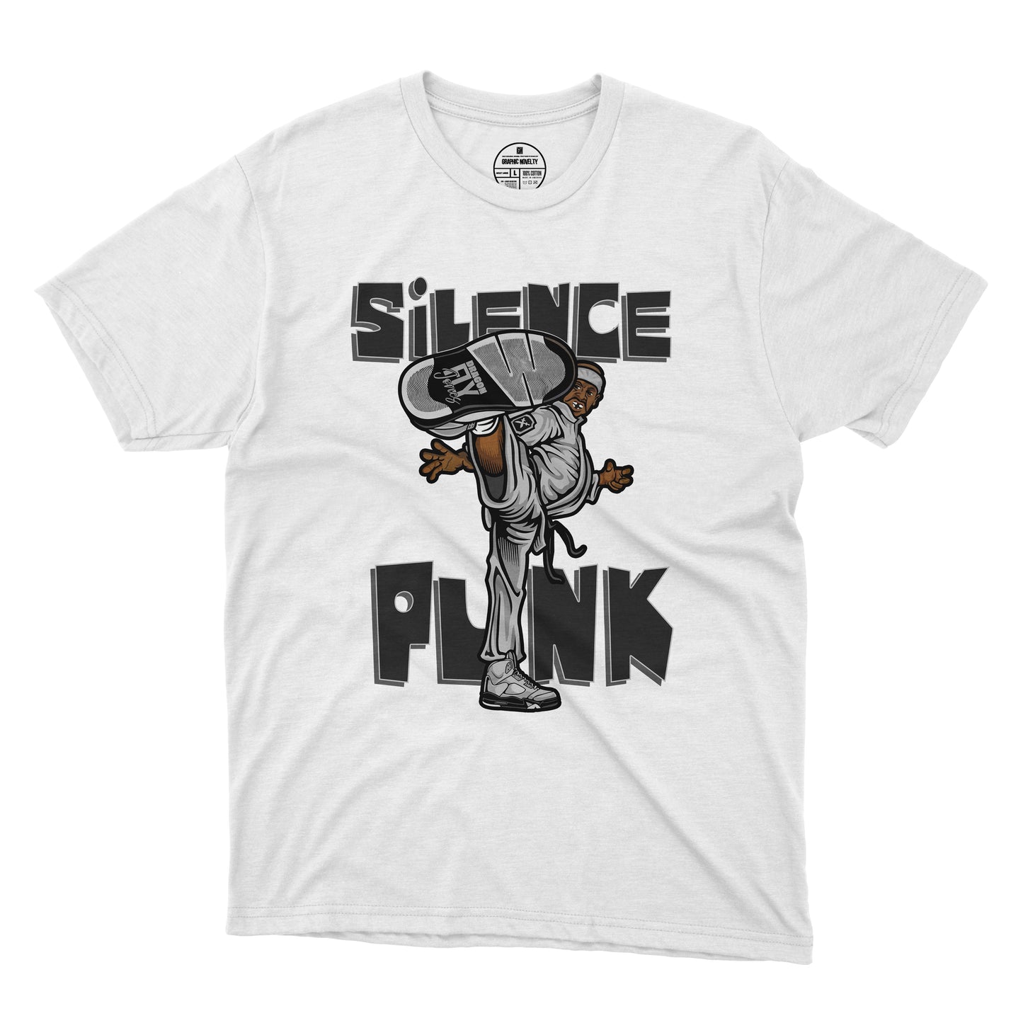 Dragon Fly Jones | Silence Punk T-Shirt