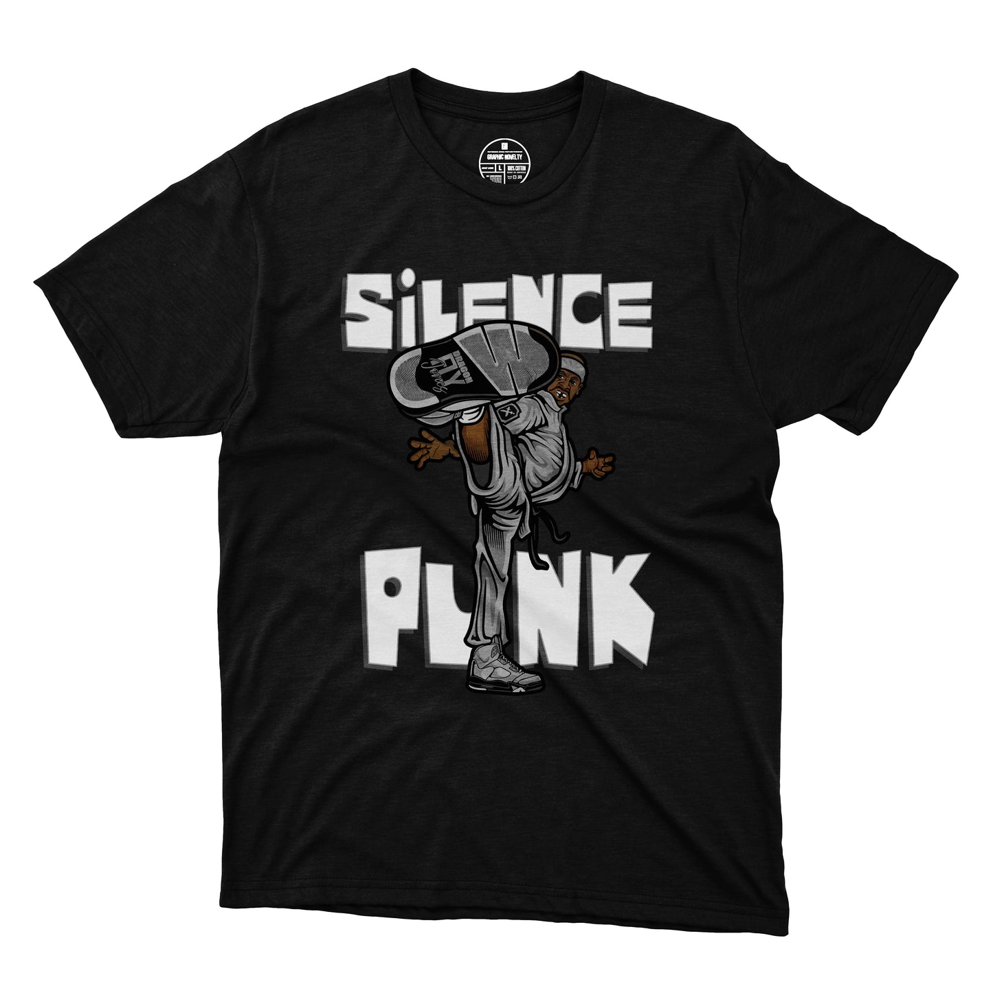 Dragon Fly Jones | Silence Punk T-Shirt