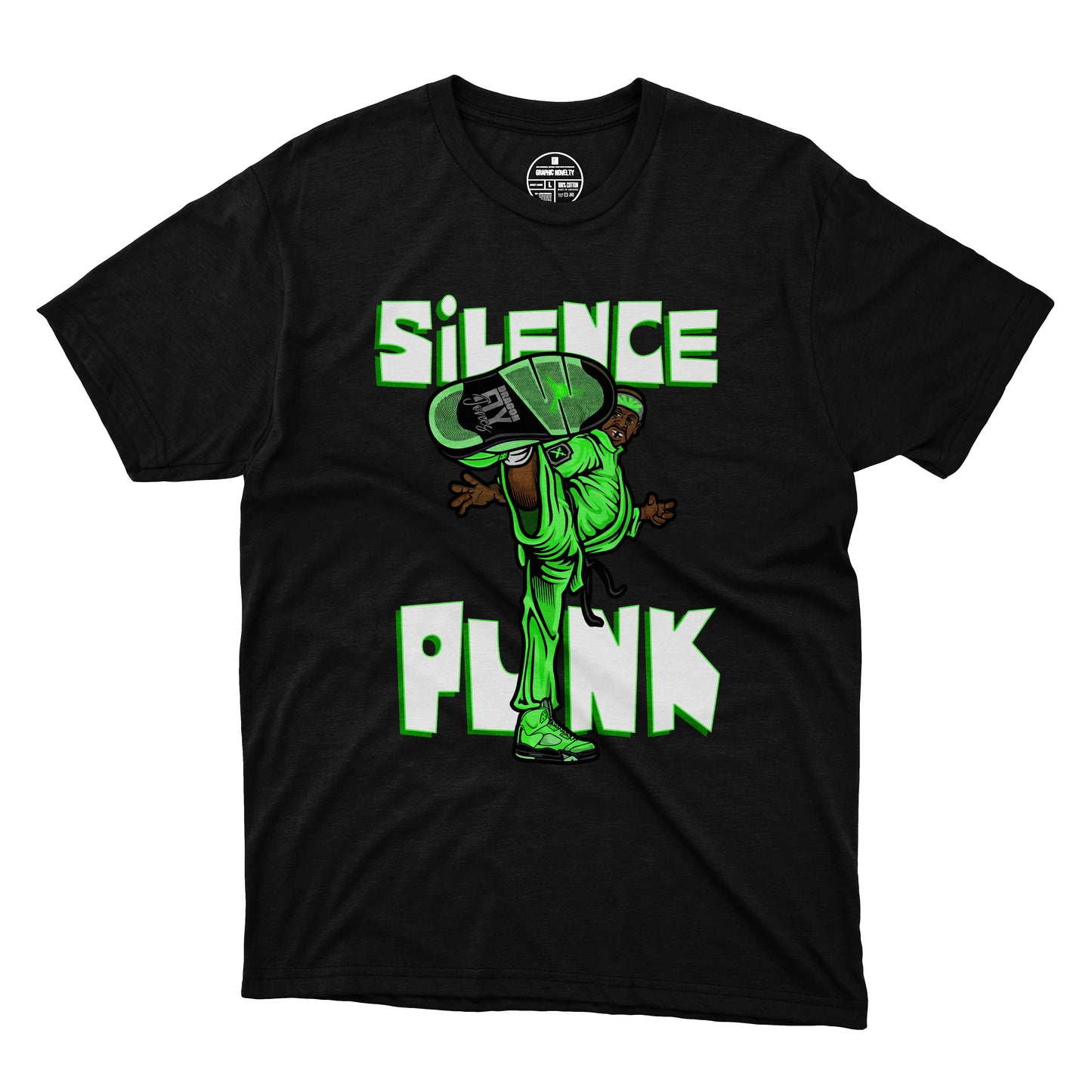Dragon Fly Jones | Silence Punk T-Shirt