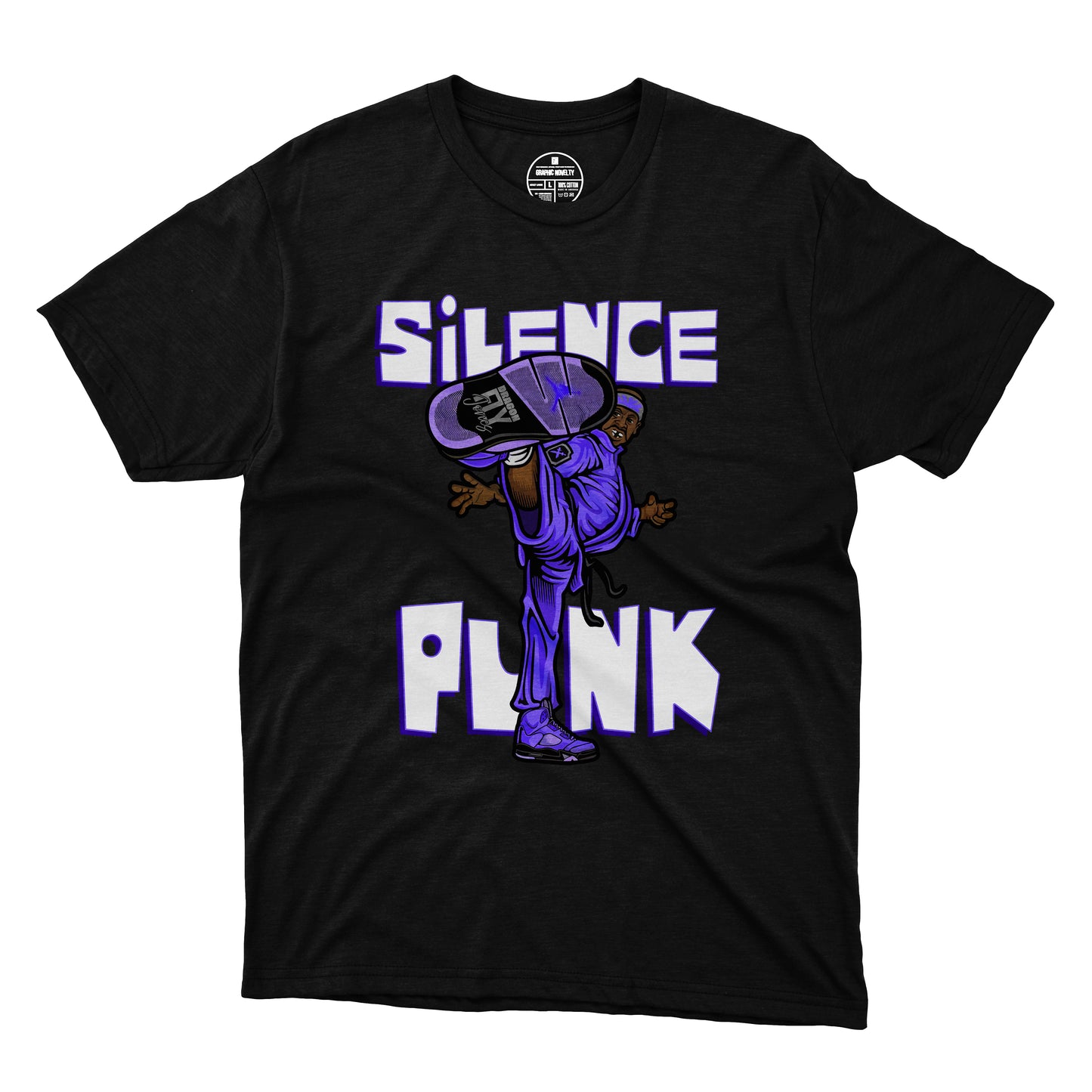 Dragon Fly Jones | Silence Punk T-Shirt