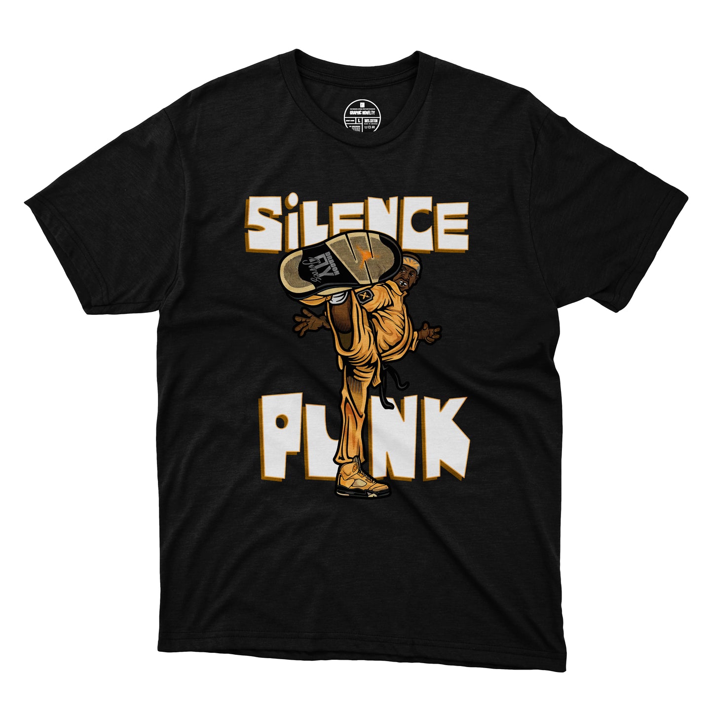 Dragon Fly Jones | Silence Punk T-Shirt