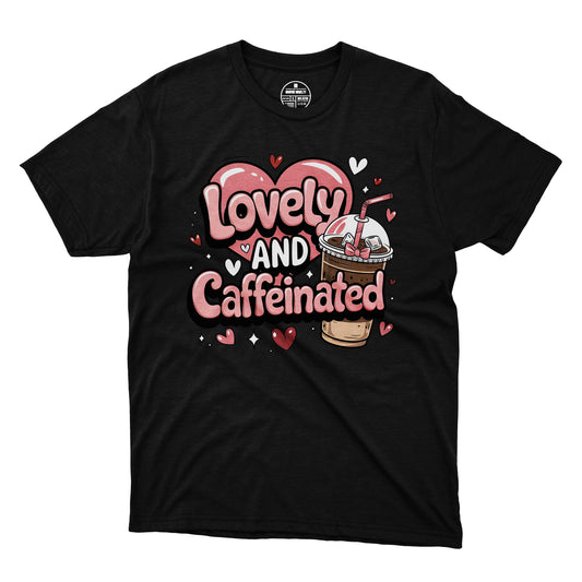 Lovely & Caffeinated T-Shirt 001