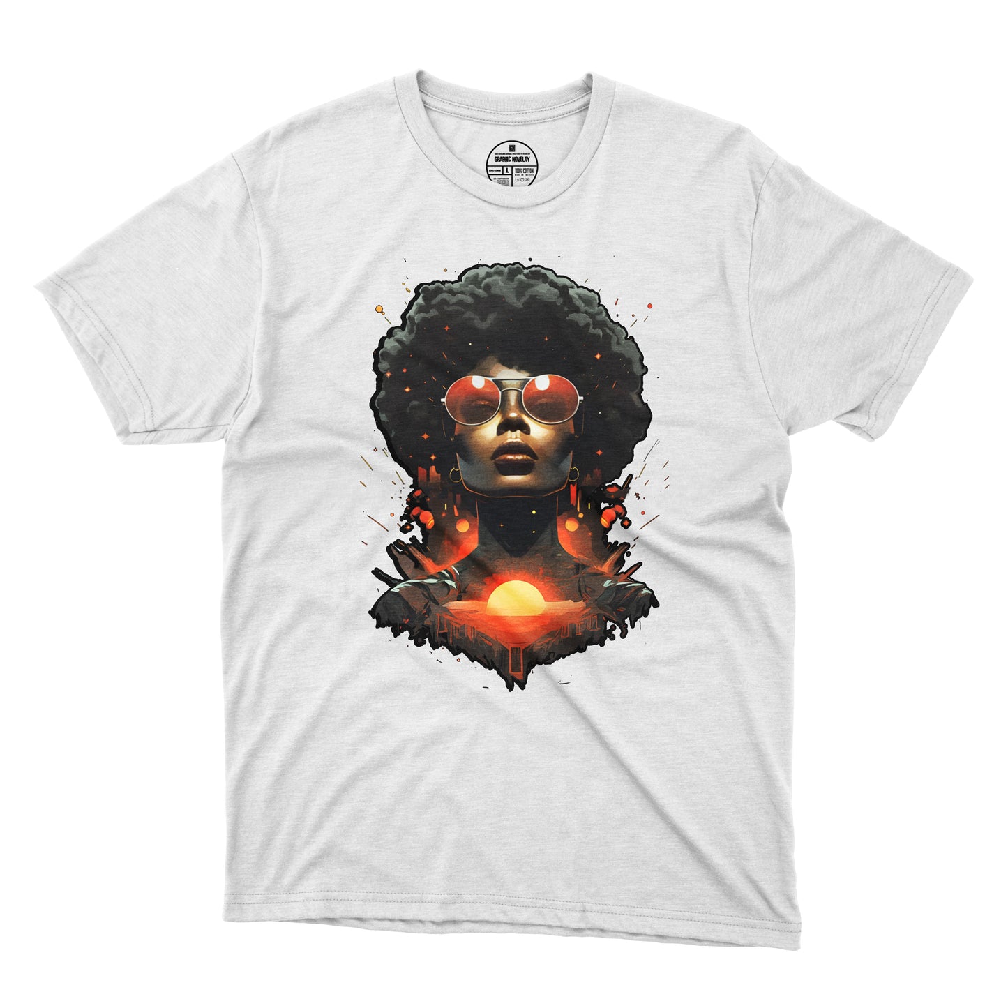 Natural Black Woman T-Shirt