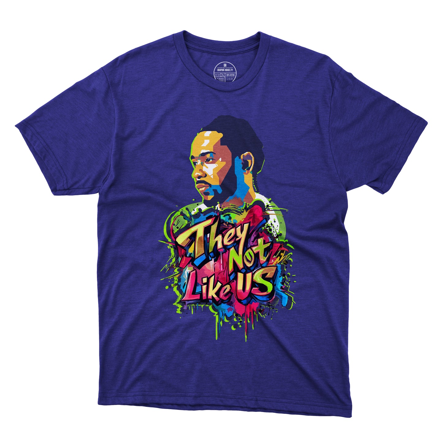 They Not Like Us T-Shirt 002 (Graffiti Style)