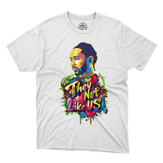 They Not Like Us T-Shirt 002 (Graffiti Style)