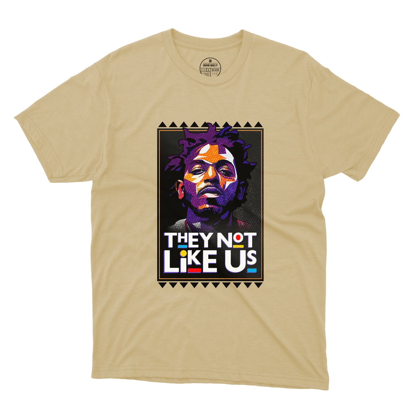 They Not Like Us x Martin Inspired T-Shirt (Purple/Orange)