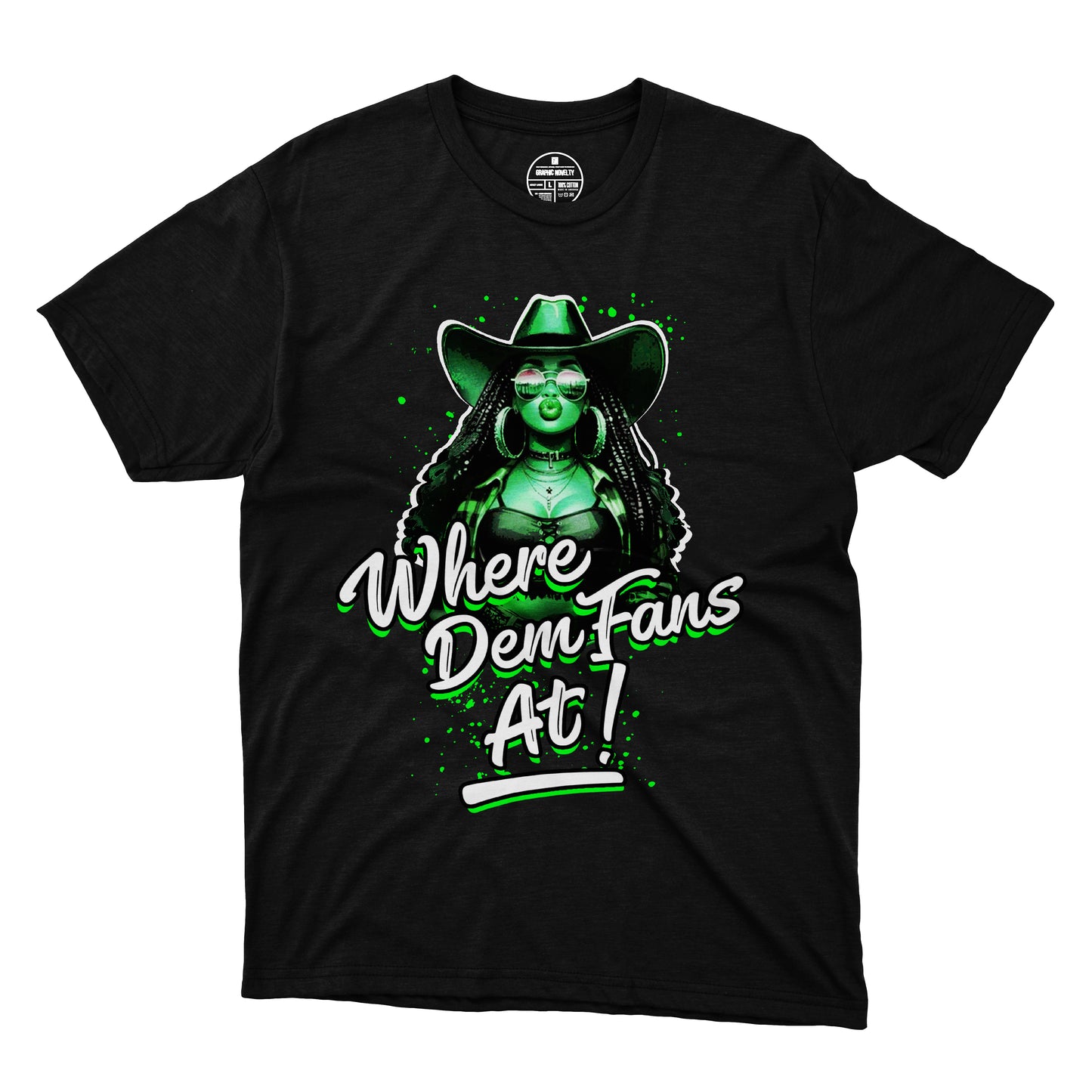Where Them Fans At T-Shirt 002 (Women's)