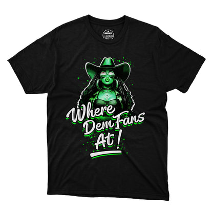Where Them Fans At T-Shirt 002 (Women's)