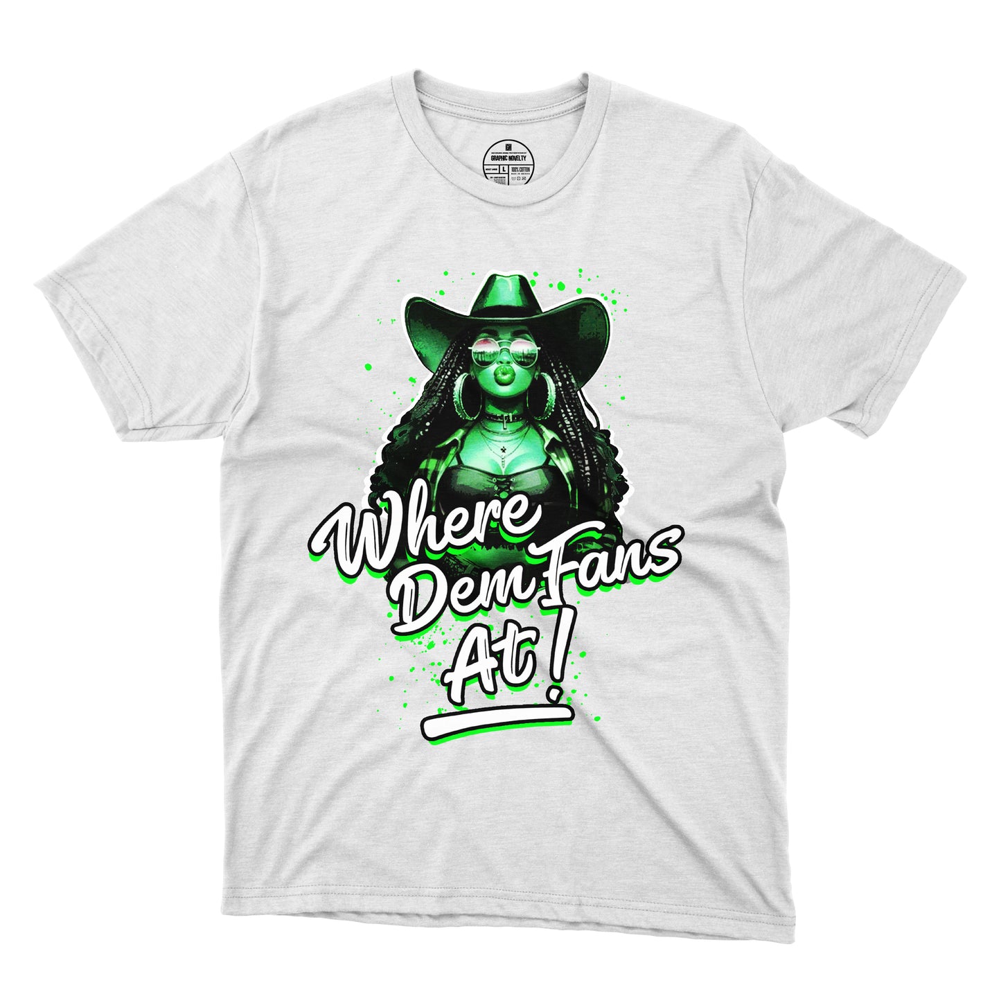 Where Them Fans At T-Shirt 002 (Women's)