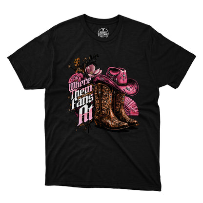 Where Them Fans At T-Shirt 001 (Women's)