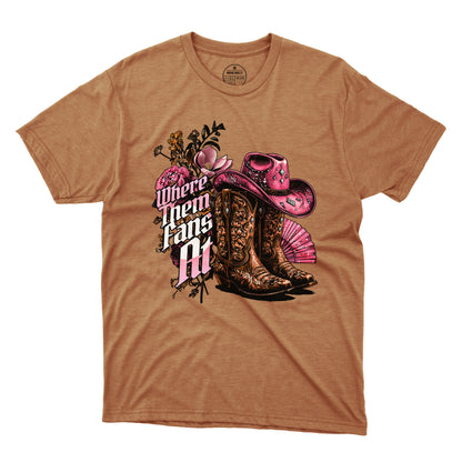 Where Them Fans At T-Shirt 001 (Women's)
