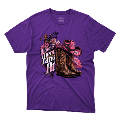 Where Them Fans At T-Shirt 001 (Women's)