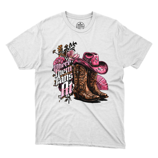 Where Them Fans At T-Shirt 001 (Women's)
