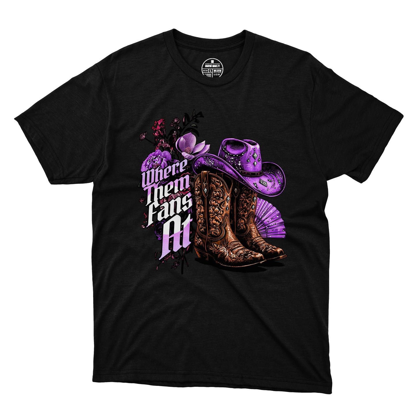 Where Them Fans At T-Shirt 001 (Women's)