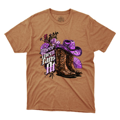 Where Them Fans At T-Shirt 001 (Women's)